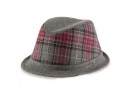 Grey/Pink Stingy Brim